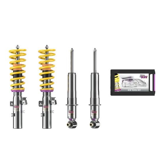 KW Gewindefahrwerk V3 inox (inkl. Stilllegung f. elektr. Dämpfer) 352200FK