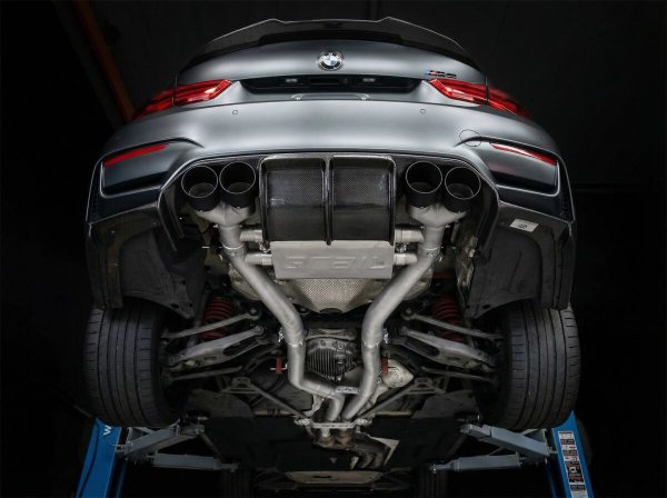 Grail Klappenabgasanlage 3-Zoll passend für BMW M4 F82/F83 mit Edelstahl Endrohren