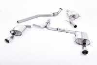 Milltek Sport Auspuffanlage passend für Audi A4 B8...