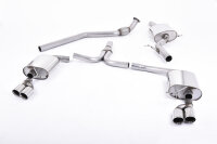 Milltek Sport Auspuffanlage passend für Audi A4 B8...
